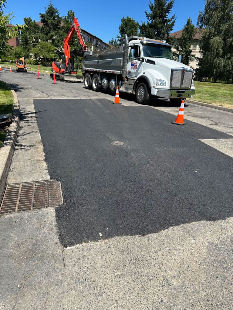 Residential asphalt patching