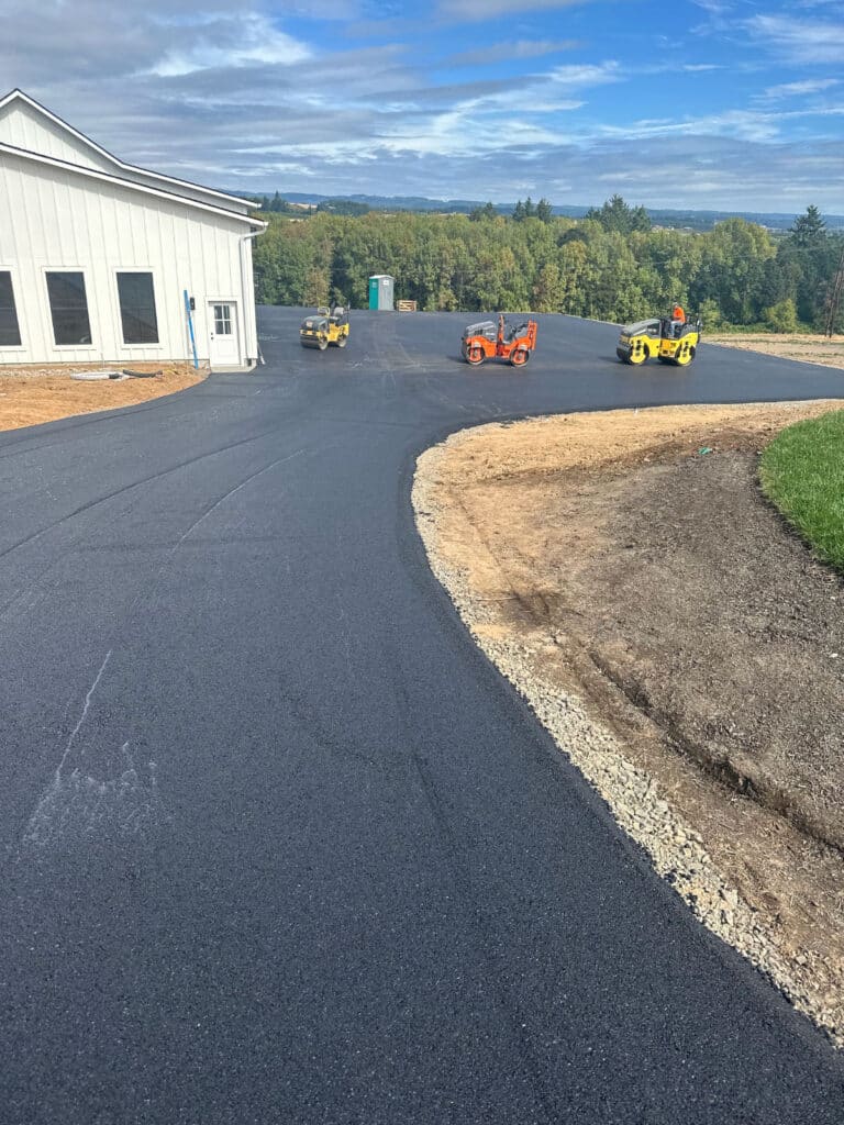 Residential asphalt driveways